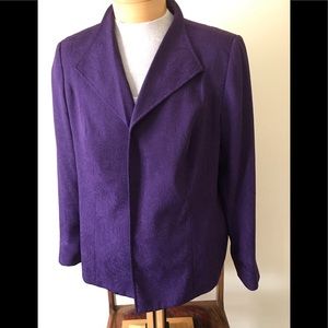 Women’s Kim Rogers Dark Purple Jacket